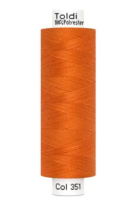 großes Rolle Nähgarn orange Fb. 351 – 500m Gütermann Allesnäher – Toldi Nähseide Begrenztes Angebot