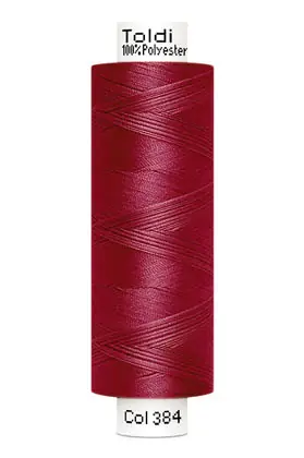 Gratis Versand großes Rolle Nähgarn bordeaux rot Fb. 384 – 500m Gütermann Allesnäher – Toldi Nähseide