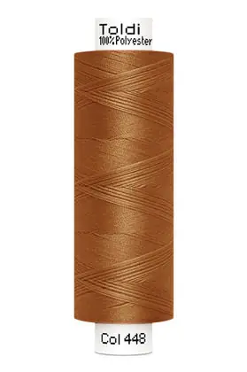 Angebot großes Rolle Nähgarn braun Fb. 448 – 500m Gütermann Allesnäher – Toldi Nähseide