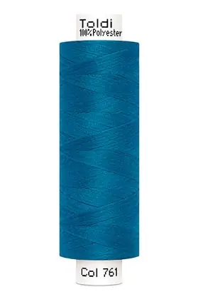 großes Rolle Nähgarn türkis blau Fb. 61 – 500m Gütermann Allesnäher – Toldi Nähseide Ab Werk