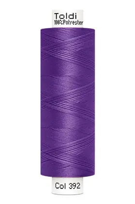 großes Rolle Nähgarn lila violett Fb. 392 – 500m Gütermann Allesnäher – Toldi Nähseide Finale Aktion