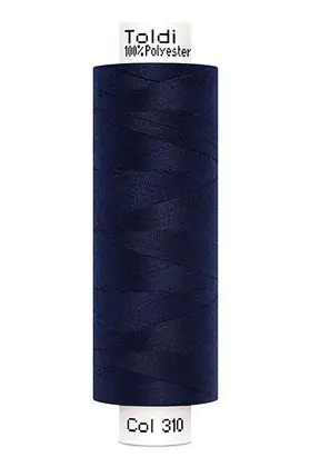 Preisknaller großes Rolle Nähgarn navy blau Fb. 310 – 500m Gütermann Allesnäher – Toldi Nähseide
