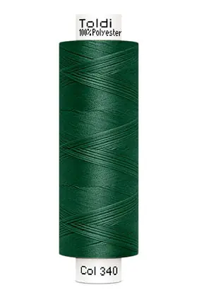 großes Rolle Nähgarn dunkelgrün Fb. 340 – 500m Gütermann Allesnäher – Toldi Nähseide Billig