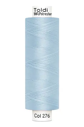 Knallerangebot großes Rolle Nähgarn hellblau Fb. 276 – 500m Gütermann Allesnäher – Toldi Nähseide