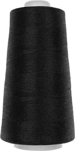 Kostenloser Rückversand Ovi Konen schwarz – Nähgarn für Overlock und Coverlock Maschinen