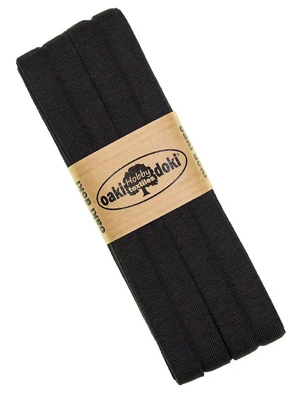 3m Elastisches Schrägband aus Jersey navy anthrazit – Jerseyschrägband 40/20/10 Beliebt