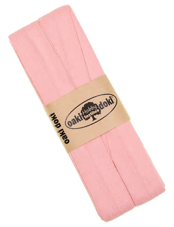 3m Elastisches Schrägband aus Jersey apricot rosa – Jerseyschrägband 40/20/10 Top-Seller