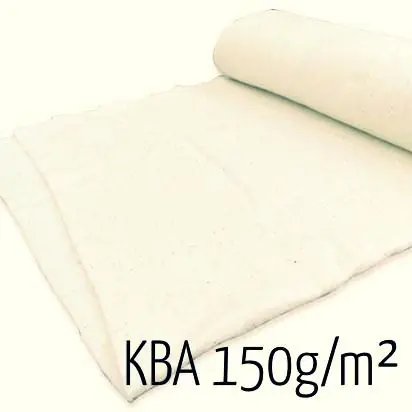 dünnes Volumenvlies aus 100% Bio Baumwolle (kbA) – 150g/m² Baumwollvlies Großhandel