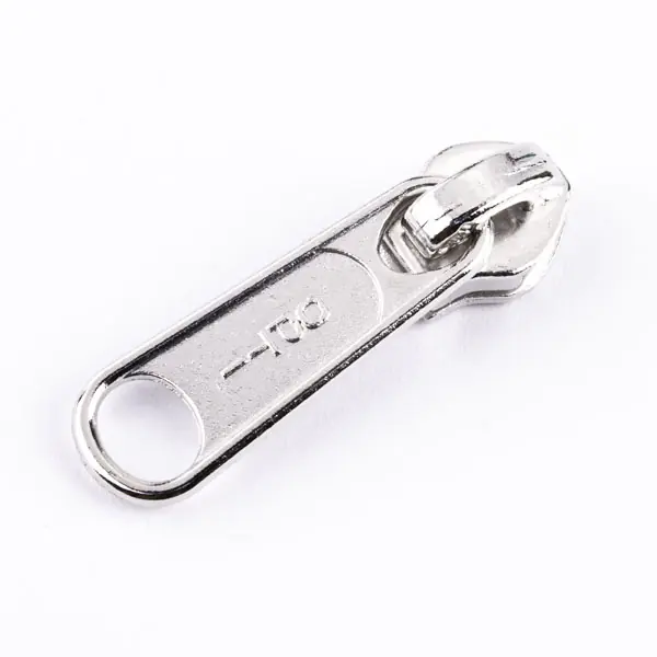 Bestpreis Zipper freilaufend für endlos Reißverschluss 5mm silber – Opti S60 Zipper