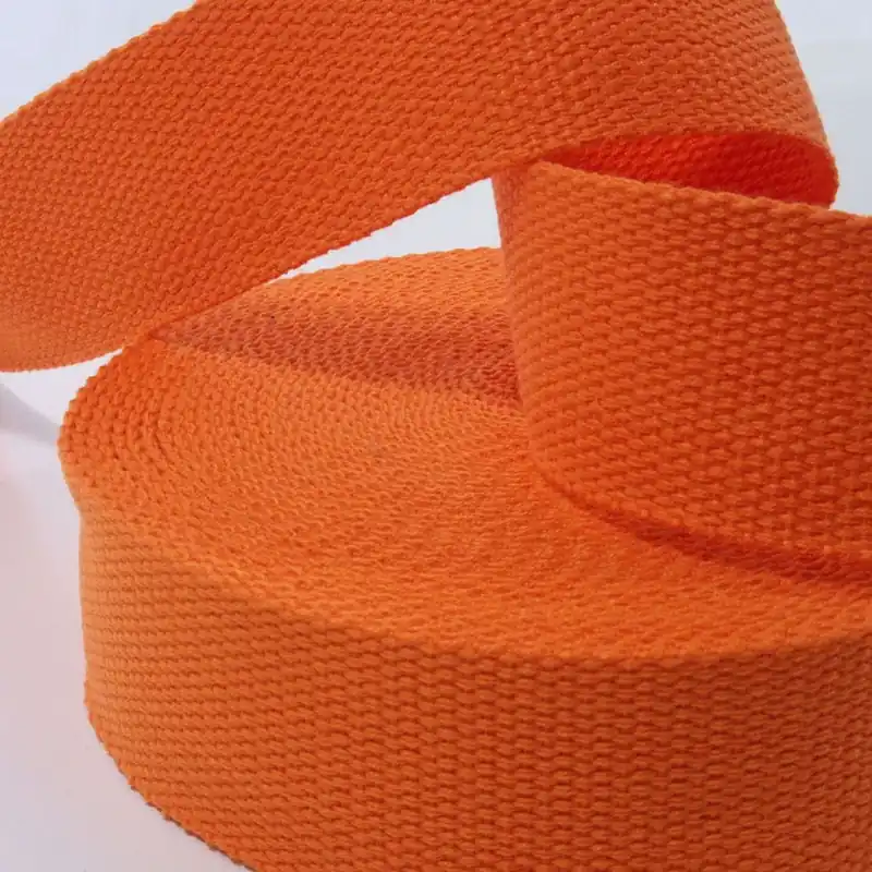 4cm SOFT Gurtband orange – Taschengurt Gürtelband Rucksack Einfassband Sonderangebot