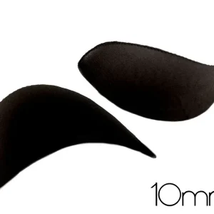 Must-Have 1 Paar Schulterpolster 10mm schwarz - für Kleider Blusen Jacken und Mäntel