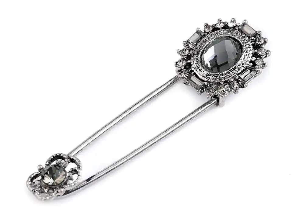 Brosche schwarzer Diamant zum Anstecken Drapieren & Dekorieren Garantierte Lieferung