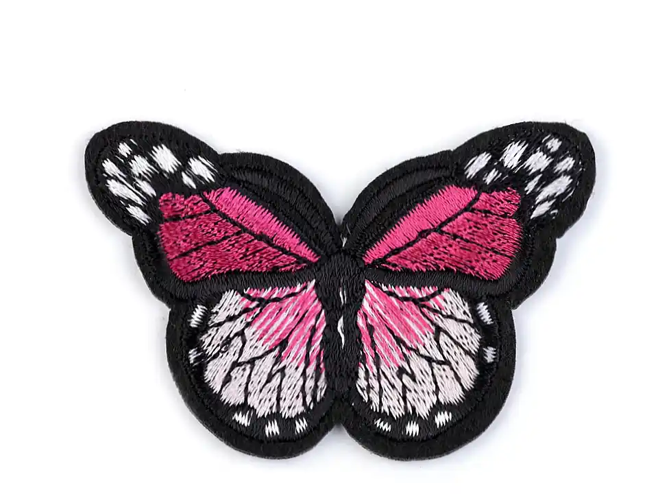 großer Schmetterling pink zum aufbügeln – Bügelbild Applikation 7x5cm Butterfly Jetzt Zugreifen
