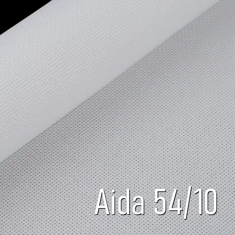 Angebot Airo Aida Kreuzstich weiß – 54 Stiche auf 10cm – Zählstoff Handarbeitsstoff für Stickereien