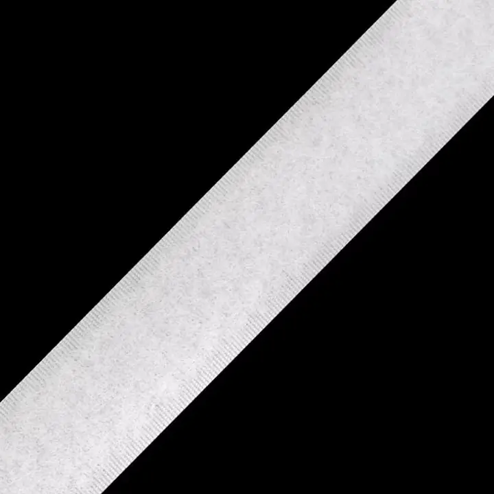 Klettband weiß 2cm breit – Klett und Flausch – Hook and Loop Tape white Heißes Angebot