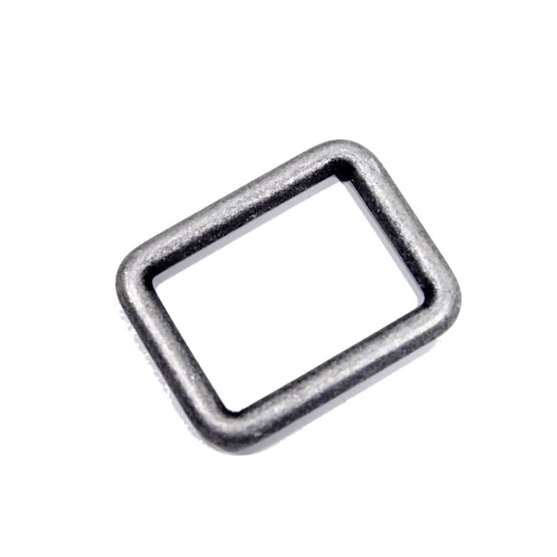 Must-Have Metall Vierkantring altsilber 20mm – für Taschen Gurtbänder Leinen
