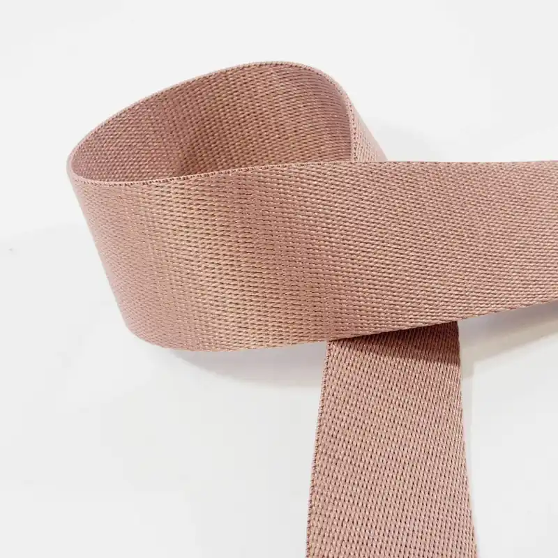 4cm SOFT Gurtband dusty rose – Taschengurt Gürtelband Rucksack Einfassband Handgefertigt