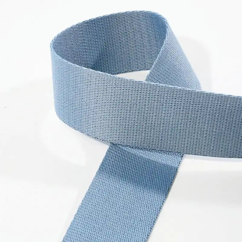 4cm SOFT Gurtband hellblau – Taschengurt Gürtelband Rucksack Einfassband Nur Heute