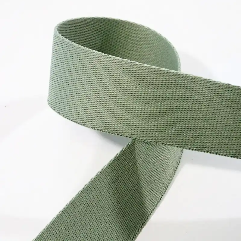 4cm SOFT Gurtband dusty green – Taschengurt Gürtelband Rucksack Einfassband Nur Heute