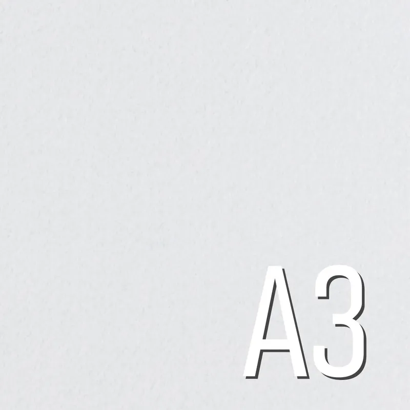 Filz BASTIAN 3mm dick – Taschenfilz weiß A3 Zuschnitt Kostenloser Rückversand