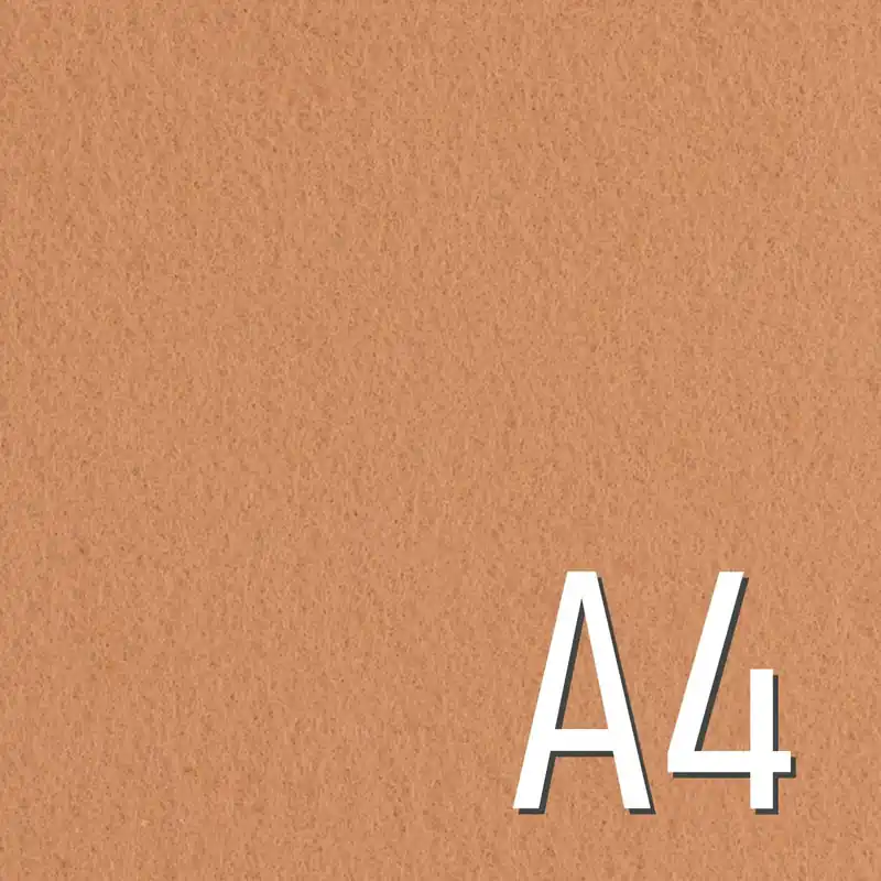 Filz BASTIAN 3mm dick – Taschenfilz sand beige A4 Zuschnitt Top-Preis