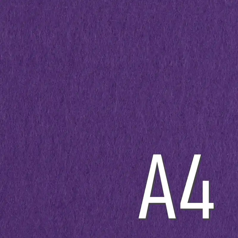 Filz BASTIAN 3mm dick – Taschenfilz lila A4 Zuschnitt Sichere Zahlung