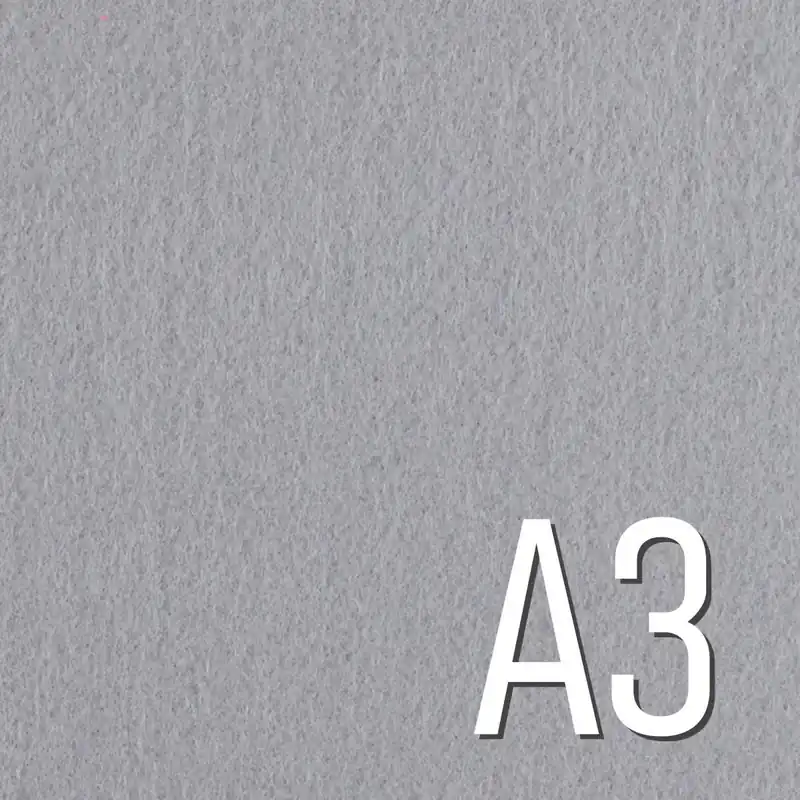 Online Kaufen Filz BASTIAN 3mm dick – Taschenfilz hellgrau A3 Zuschnitt