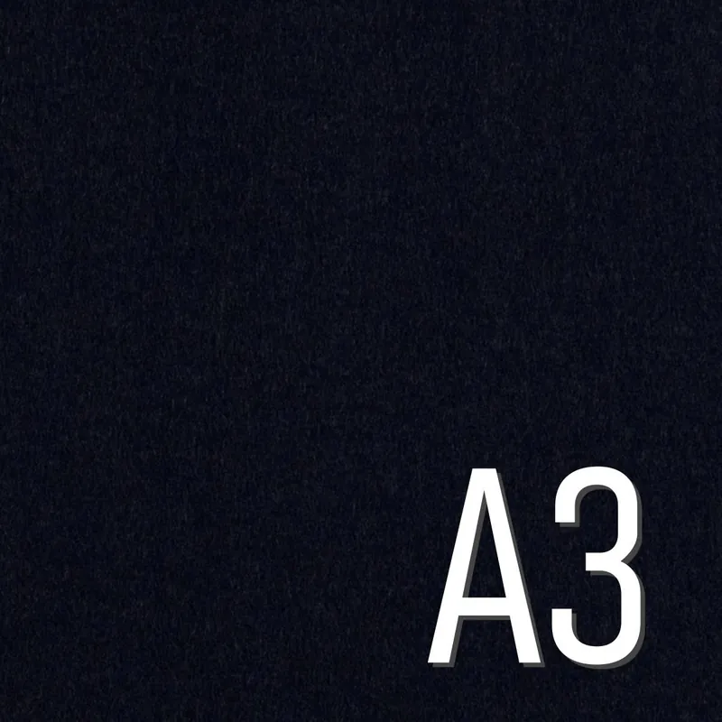 Heute Kaufen Filz BASTIAN 3mm dick – Taschenfilz dunkelblau navy A3 Zuschnitt