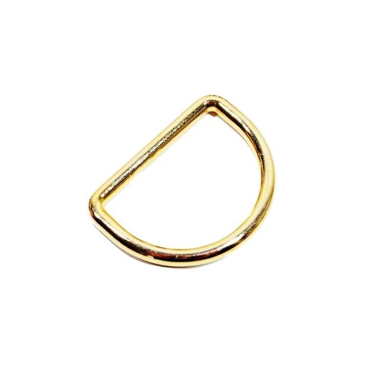 Metall D Ring 20mm gold für Taschen Gurtbänder Leinen – D-Ring 2cm breit Gleich Bestellen
