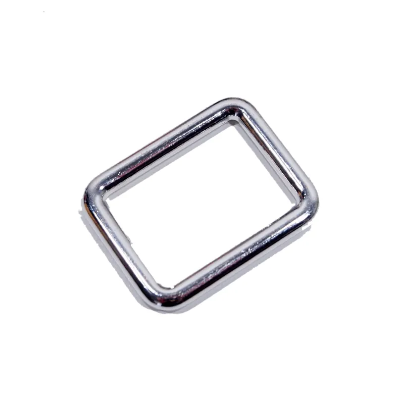 Metall Vierkantring silber 20mm – für Taschen Gurtbänder Leinen Meistverkauft