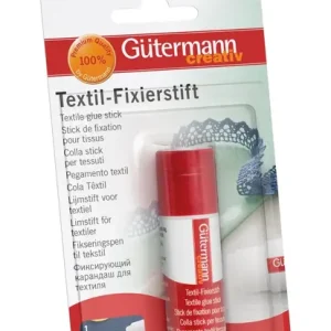 Geld-Zurück-Garantie temporärer Textilkleber in Stiftform zum fixieren - Textil Fixierstift 10g