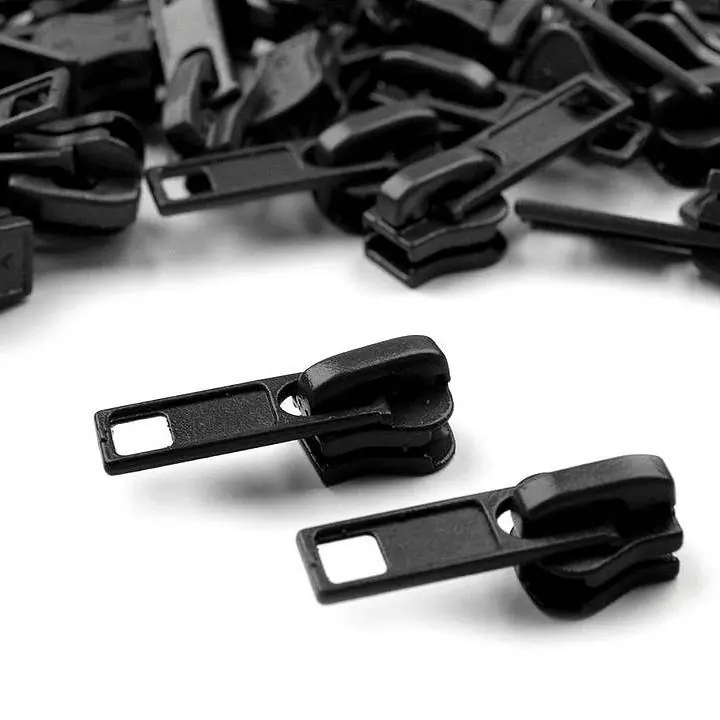 Zipper Schieber schwarz für 5mm Profil Reißverschluss – PR5 Markenware