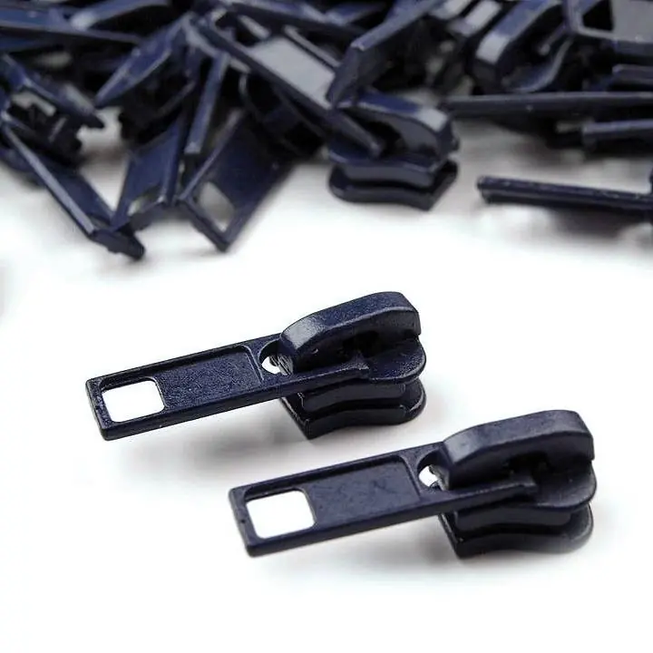 Zipper Schieber navy für 5mm Profil Reißverschluss – PR5 Markenware