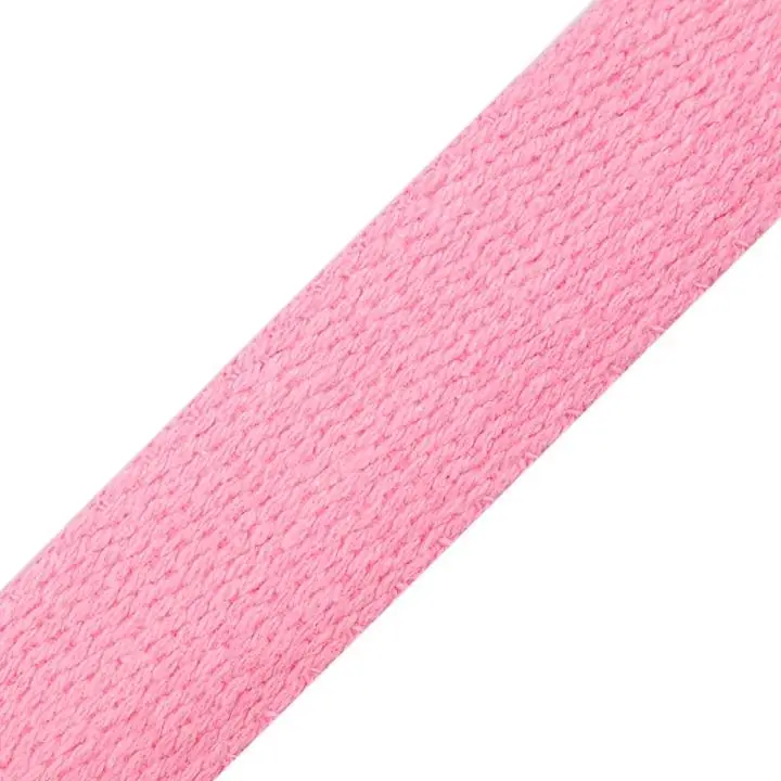 Meistverkauft Gurtband aus Baumwolle 2,5cm breit rosa – Taschengurt