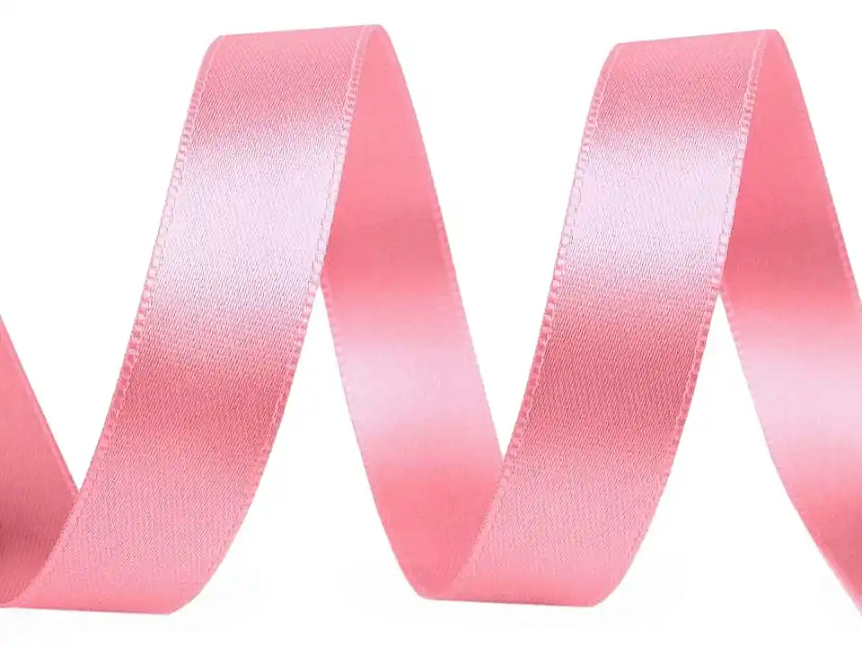 Satinband 15mm breit hell rosa – Zierband Geschenkband Schleifenband Premium