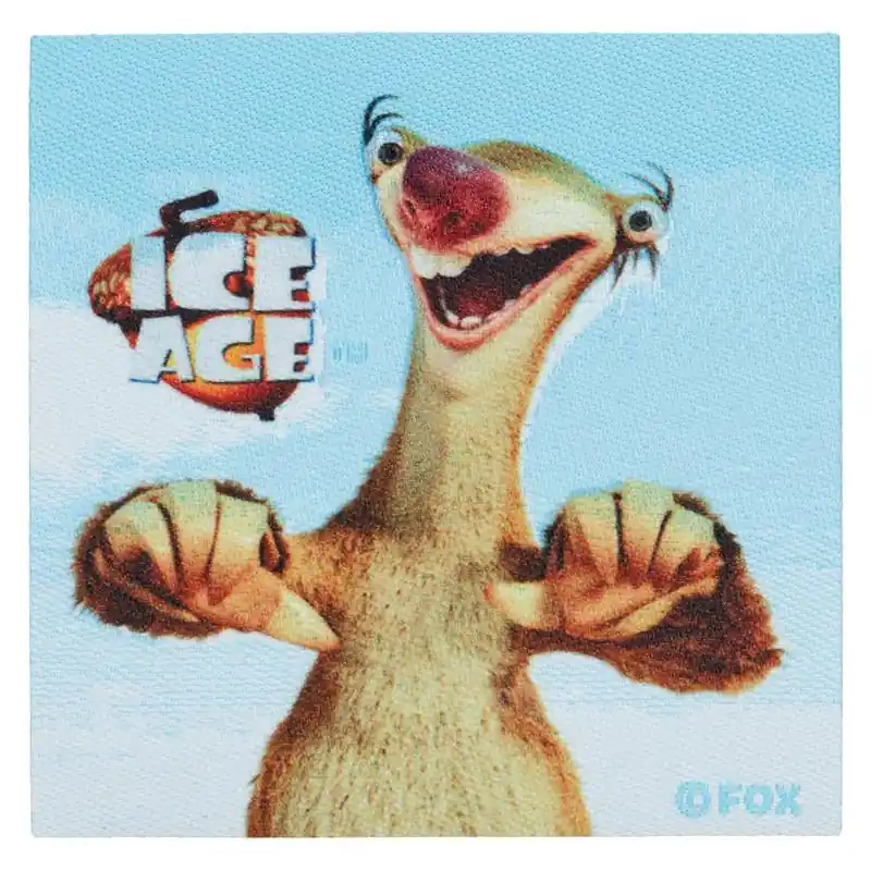 Bügelbild Ice Age Faultier Sid – Applikation zum Aufbügeln Preisreduziert