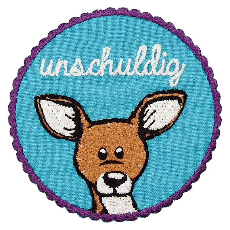 Bügelbild NICI Reh Bambi unschuldig – Applikation zum Aufbügeln Direkt Vom Hersteller