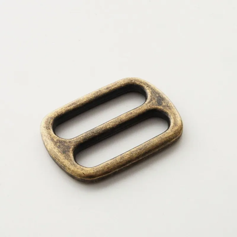 Metall Schieber Maxi 25mm altmessing – Leiterschnalle Stegschnalle für Gurtbänder Rabatt