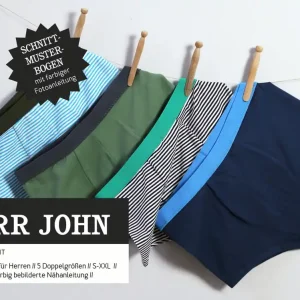 Schnittmuster HERR JOHN • Bequeme Pants für den Mann von Studio Schnittreif • Gr. S-XXL Unterhose Begrenztes Angebot