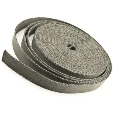 2cm Gurtband Taschengurt Gürtelband grau Beliebt