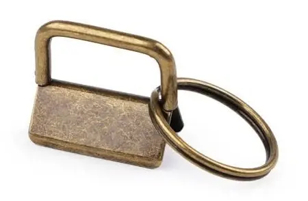 Geprüft Schlüsselband Rohlinge 25mm altmessing