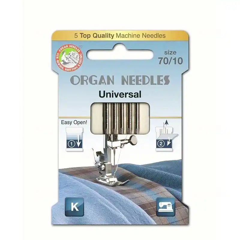 ORGAN ECO Nähmaschinen Nadeln – Universal 70/10 – für die meisten Stoffe Beliebt