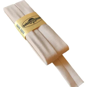 Heißes Angebot 3m Elastisches Schrägband aus Jersey haut nude - Jerseyschrägband 40/20/10