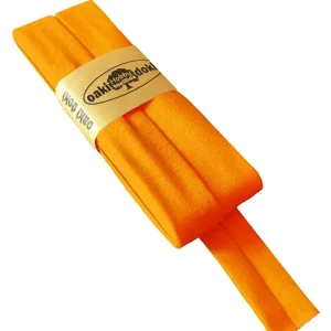 3m Elastisches Schrägband aus Jersey neon orange - Jerseyschrägband 40/20/10 Jetzt Kaufen