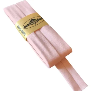 Knallerangebot 3m Elastisches Schrägband aus Jersey rosa - Jerseyschrägband 40/20/10