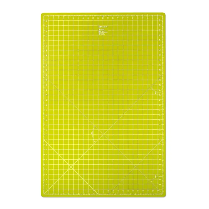 Angebot Schneidematte XL 60x90cm hellgrün lime von Prym Omnigrid