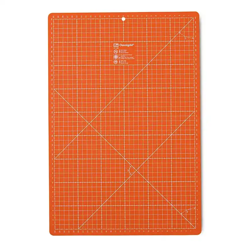 Schneidematte S 45x30cm orange von Prym Omnigrid Letzte Chance