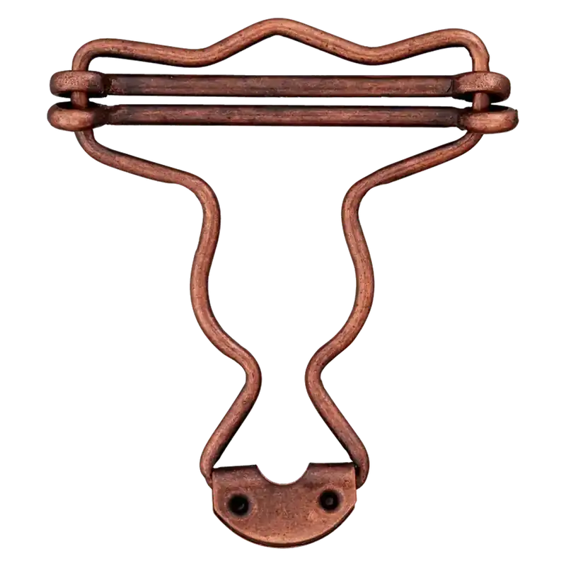 Ab Werk Hosenträger Schließe für Latzhose & Latzrock 35mm altkupfer – Verschluß zum Jeans Patentknopf