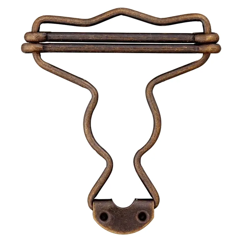 Jetzt Zugreifen Hosenträger Schließe für Latzhose & Latzrock 35mm altmessing- Verschluß zum Jeans Patentknopf