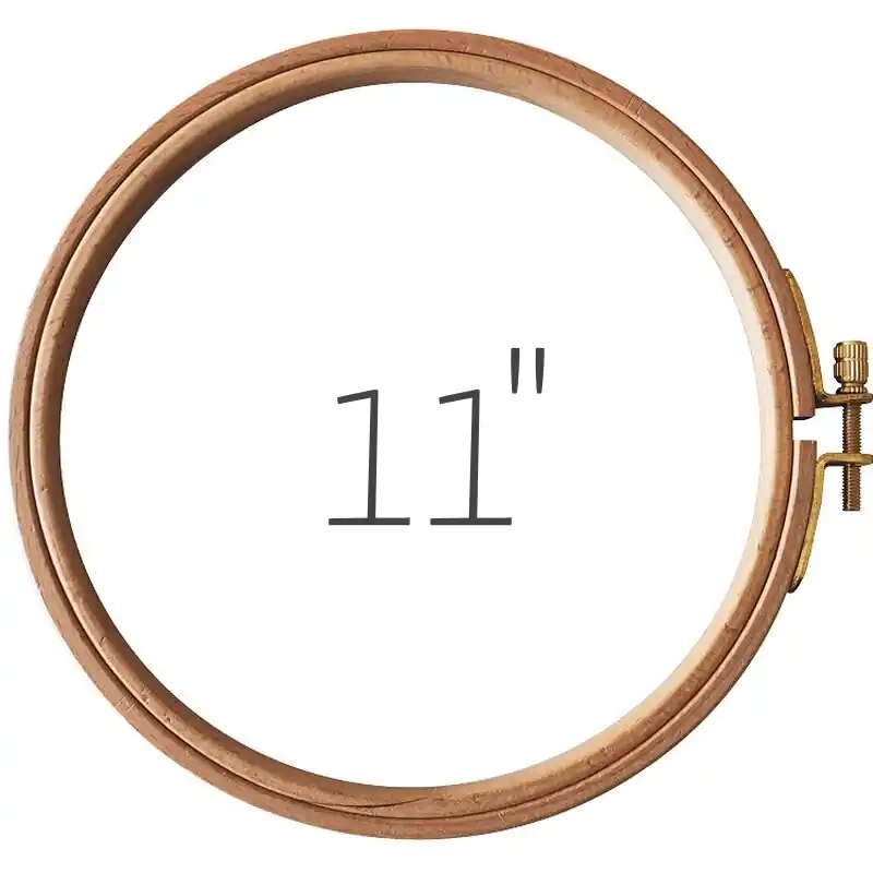 Stickrahmen aus Holz Ø 11″ – Stickring mit Stellschraube 282mm von BabySnap Sale